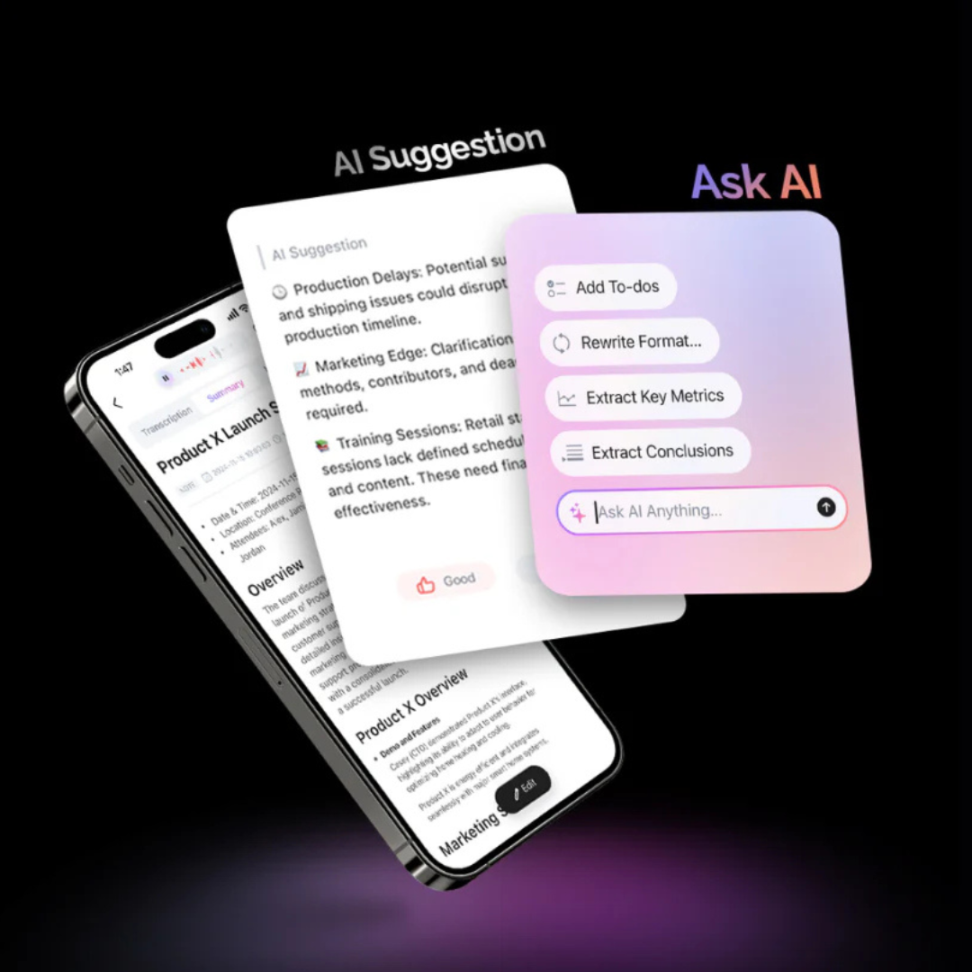 Your PLAUD AI is getting better—Introducing Ask AI & AI Suggestion