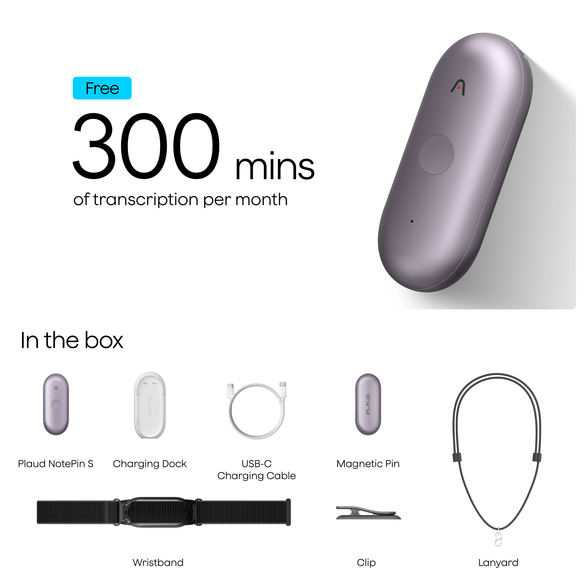 Plaud NotePin S - the most wearable AI note taker