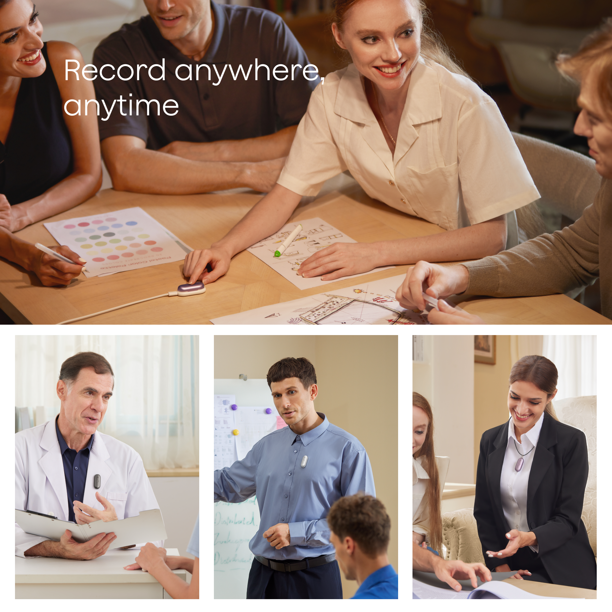Plaud NotePin S | 3-Pack