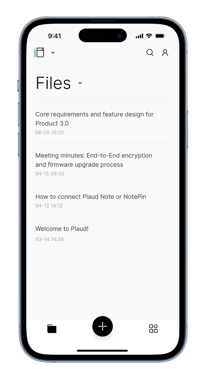Plaud Device App
