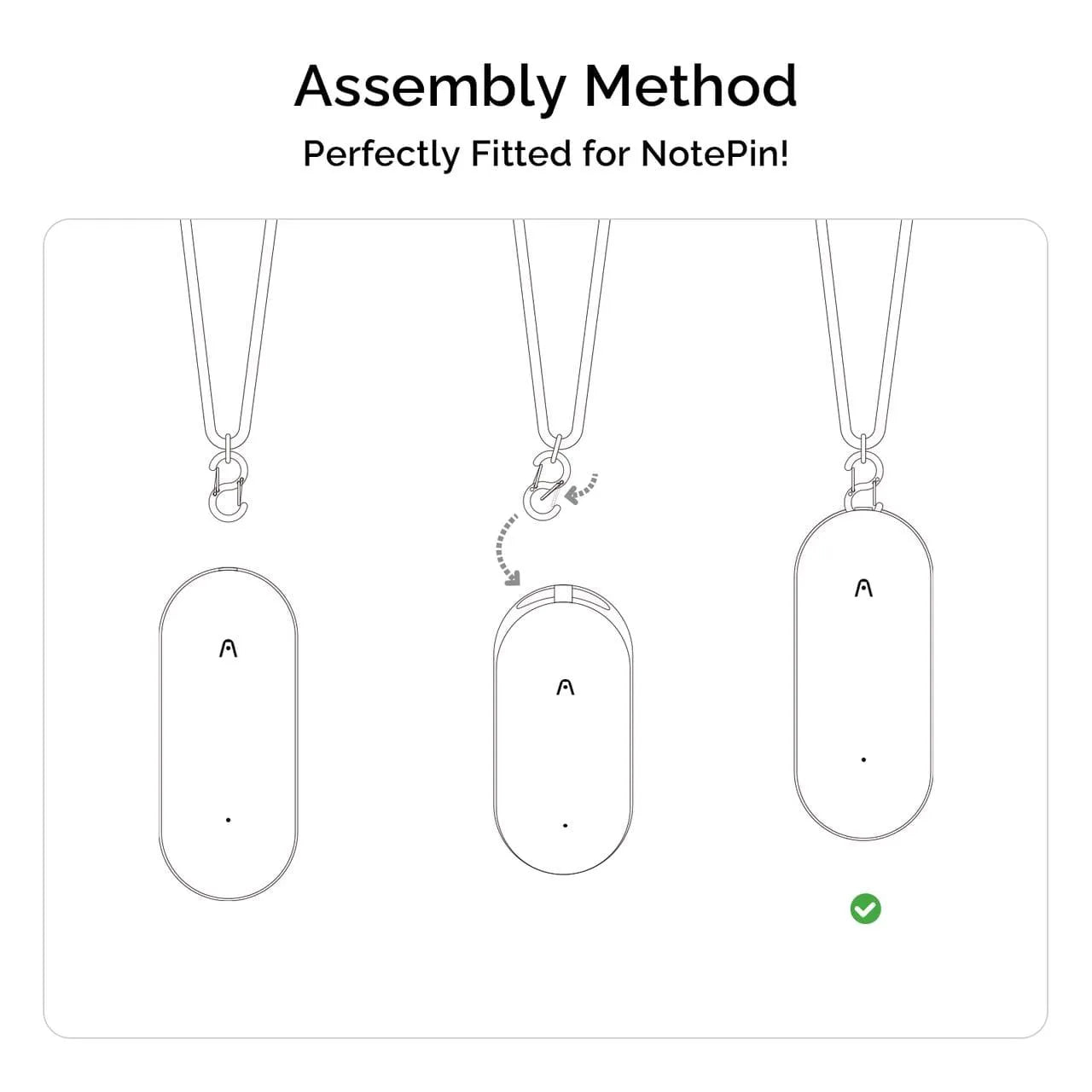 Plaud NotePin Lanyard