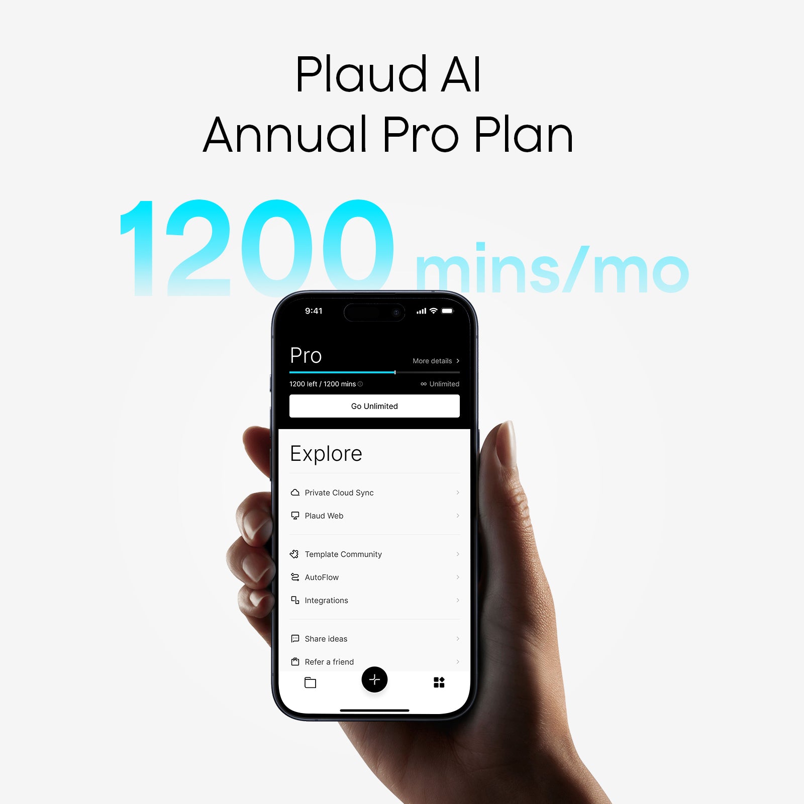 Plaud AI Annual Pro Plan