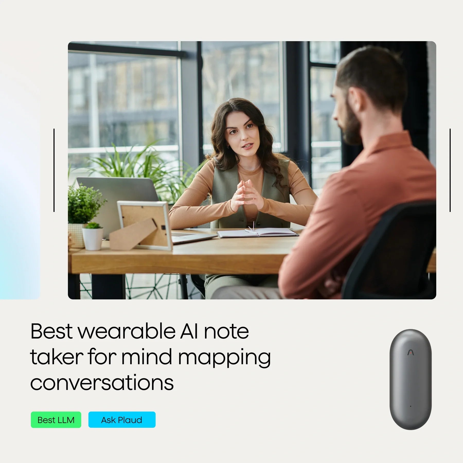 Ai Meeting Note Device Best wearable AI note taker for mind mapping conversations