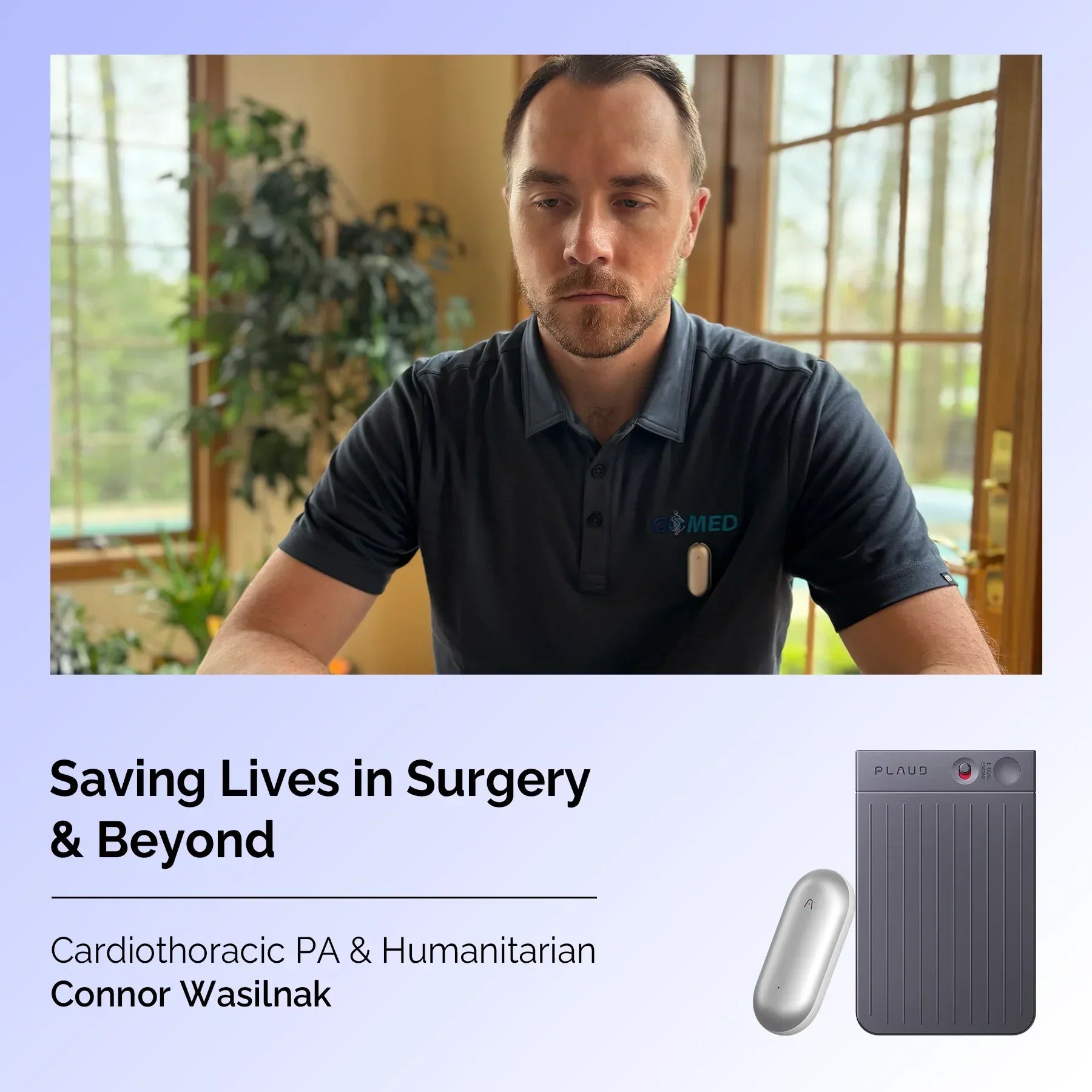 Dual Impact: A Physician Assistant's Story with PLAUD.AI