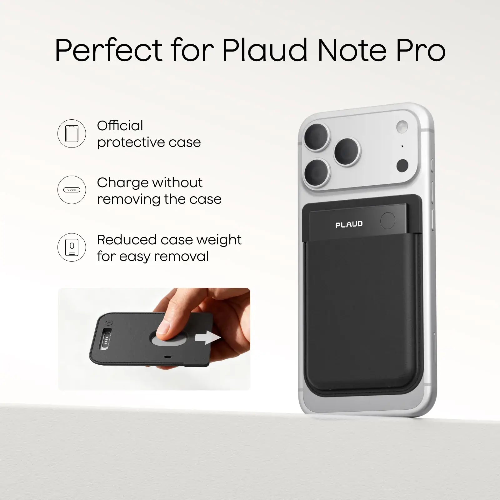 Plaud Note Pro Magnetic Case