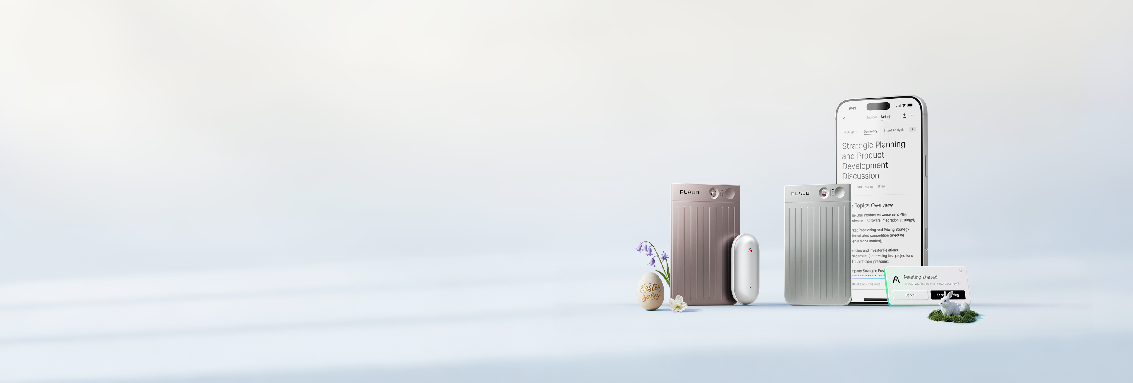 <style>
    .banner-xmas .line1, .banner-xmas .line3 {
        font-weight: 400;
        font-size: 26px;
        line-height: 1.3;
        color: #000000;
    }
    .banner-xmas .line2 {
        font-weight: 600;
        font-size: 52px;
        line-height: 1;
        color: #000000;
    }
    .banner-xmas .line2 span {
        font-size: 72px;
        line-height: 1;
        letter-spacing: -0.02em;

        /* ✅ 原渐变已改为纯黑色 */
        background: none;
        -webkit-background-clip: initial;
        -webkit-text-fill-color: initial;
        background-clip: initial;
        text-fill-color: initial;
        color: #000000;
    }

    @media screen and (max-width: 1600px) {
        .banner-xmas .line1, .banner-xmas .line3 {
            font-size: 26px;
        }
        .banner-xmas .line2 {
            font-size: 64px;
        }
        .banner-xmas .line2 span {
            font-size: 92px;
        }
    }
    @media screen and (max-width: 768px) {
        .banner-xmas .line1, .banner-xmas .line3 {
            font-size: 24px;
        }
        .banner-xmas .line2 {
            font-size: 42px;
        }
        .banner-xmas .line2 span {
            font-size: 64px;
        }
    }
</style>
<div class="banner-xmas">
    <p class="line1">Easter Savings｜ 2– 8 April </p>
    <p class="line2">Up to <span>20%</span> OFF</p>
    <p class="line3"> Hop into smart summaries    </p>
</div>