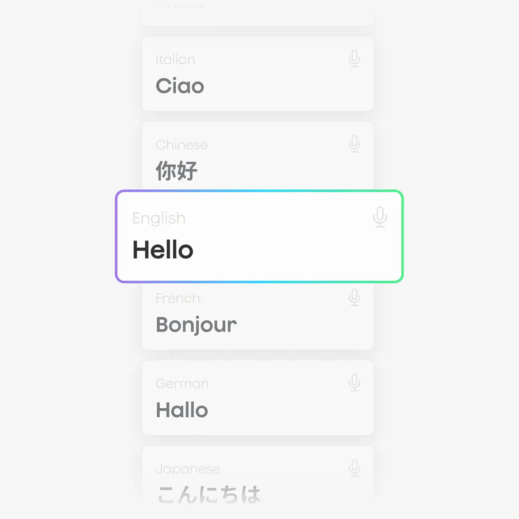 Plaud App interface displaying multi-language support including English, Chinese, and French.