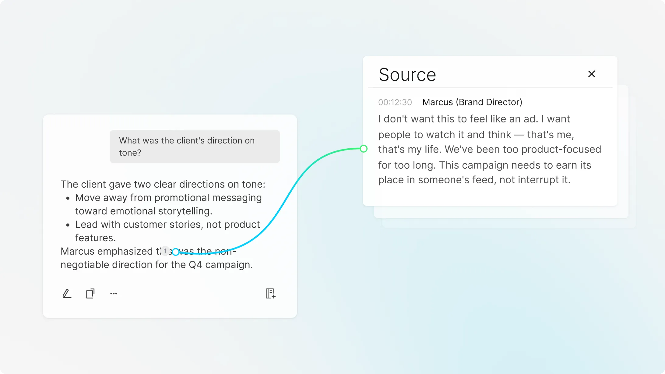 Your searchable creative memory