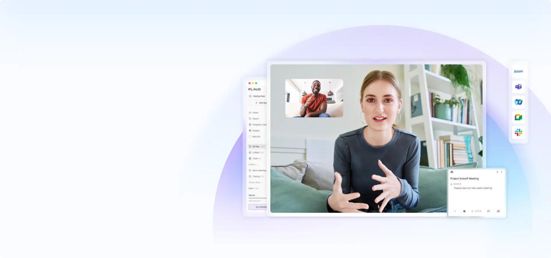 <p class="desktop-banner-title">
    <span>
        Plaud Desktop <sup>Beta</sup>
    </span>
</p>
<p class="desktop-banner-desc">
   The only AI note-taking solution bridging 
    <br class="pc">
    <br class="mb">
    in-person and online meetings.
</p>
<style>

    .desktop-banner-title {
        margin-bottom: 20px;
        color: #000;
        font-size: 50px;
        font-weight: 400;
        line-height: 1.2;
    }
    .desktop-banner-title span {
        position: relative;
    }
    .desktop-banner-title span sup {
        position: absolute;
        top: 0;
        right: 0;
        padding: 4px 10px;
        background: linear-gradient(107.1deg, #8F53ED 0.37%, #00D0FF 105.26%);
        border-radius: 5px;
        font-weight: 600;
        font-size: 14px;
        line-height: 1.2;
        color: #FFFFFF;
        transform: translateX(calc(100% + 20px));
    }
    .desktop-banner-desc {
        margin-bottom: 92px;
        color: #000;
        font-size: 32px;
        font-weight: 400;
        line-height: 1.2;
    }
    .desktop-banner-desc br.mb {
        display: none;
    }
    @media screen and (max-width: 1600px) {
        .desktop-banner-title {
            font-size: 48px;
        }
        .desktop-banner-desc {
            margin-bottom: 64px;
            color: #000;
            font-size: 20px;
            font-weight: 400;
            line-height: 1.2;
        }
    }
    @media screen and (max-width: 992px) {
    .desktop-banner-title {
            font-size: 40px;
        }
        .desktop-banner-desc {
            font-size: 16px;
      }
   .desktop-banner-title span sup {
            padding: 2px 5px;
            border-radius: 1px;
            font-size: 8px;
            transform: translateX(100%);
        }
}
    @media screen and (max-width: 768px) {
        .desktop-banner-title {
            margin-bottom: 12px;
            font-size: 40px;

        }

        .desktop-banner-desc {
            margin-bottom: 40px;
            font-size: 20px;

        }
        .desktop-banner-desc br.pc {
            display: none;
        }
        .desktop-banner-desc br.mb {
            display: inline-block;
        }
    }
</style>