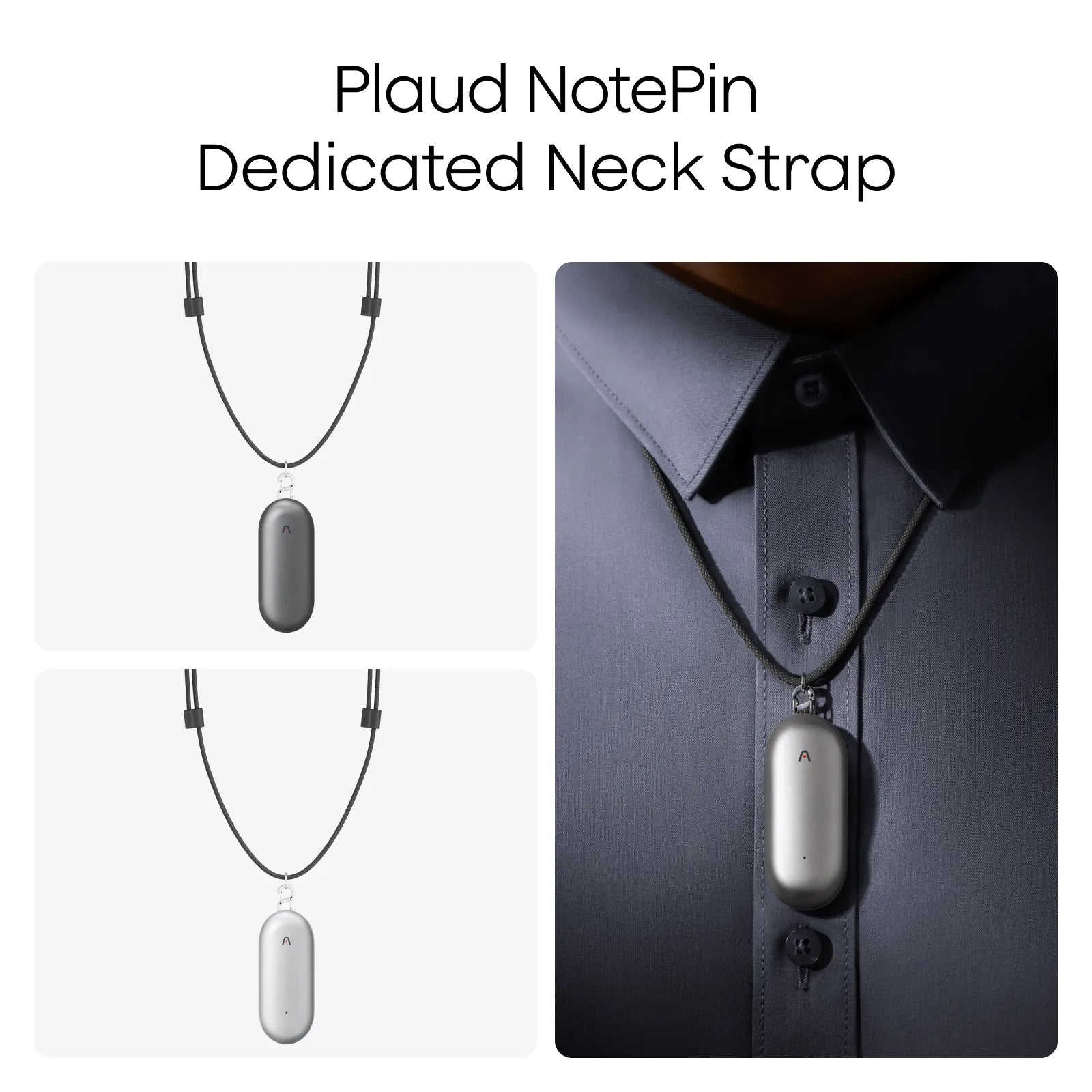 Plaud NotePin Lanyard Plaud NotePin Lanyard