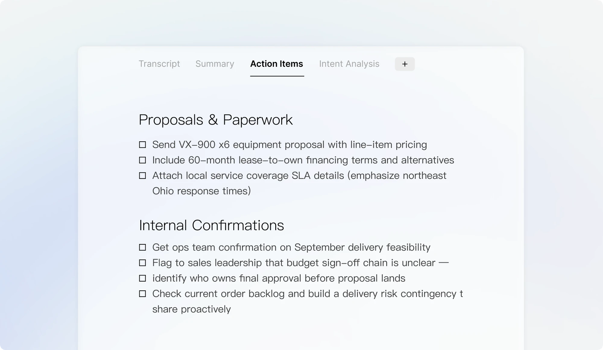 Plaud Note Summary Example Plaud Team
