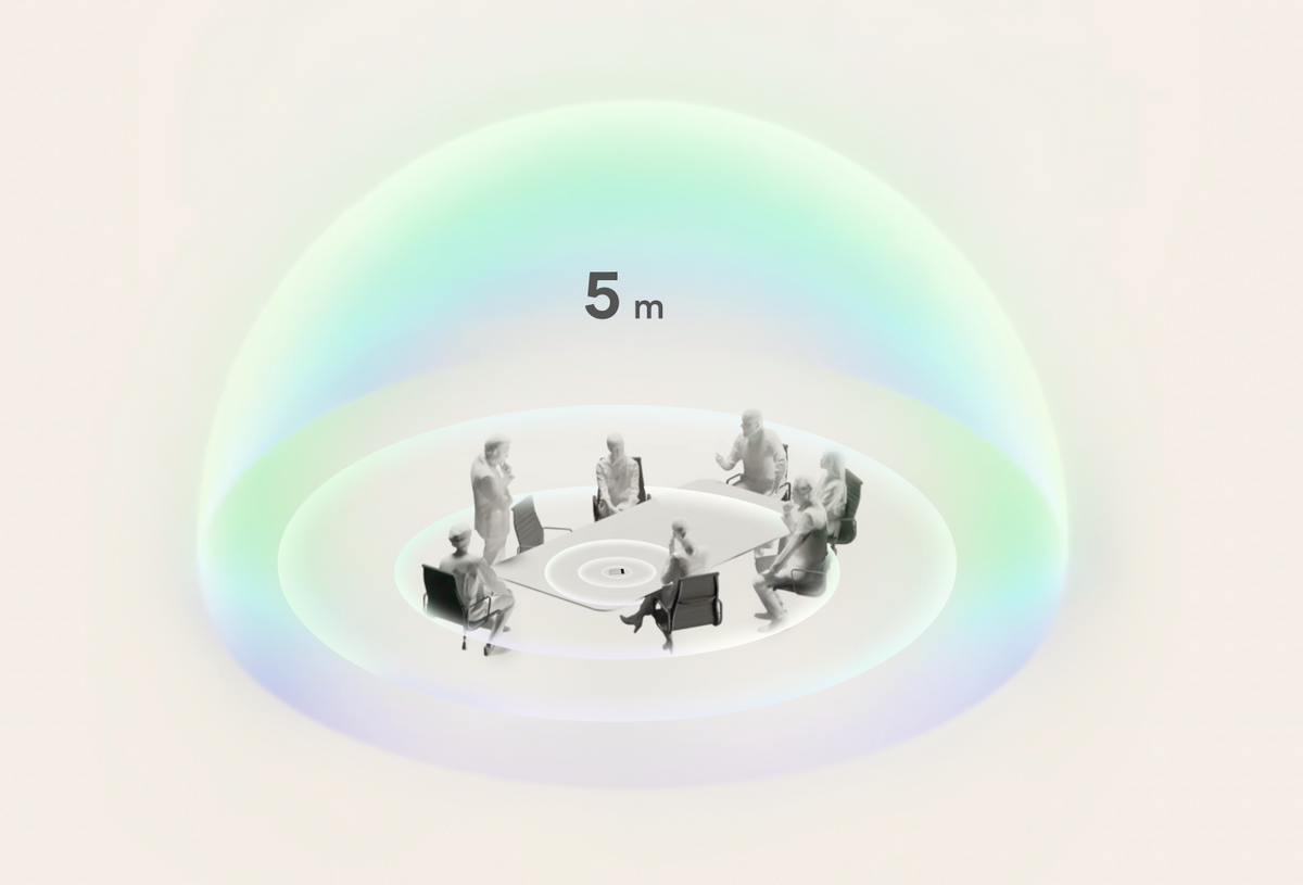 Clear capture across the room